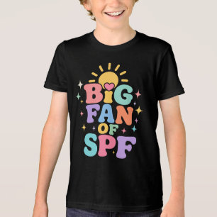 Camiseta Grande fã de proteção solar SPF no verão