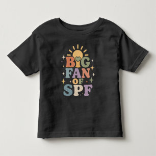 Camiseta Grande fã de proteção solar SPF no verão