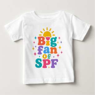 Camiseta Grande fã de proteção solar SPF no verão