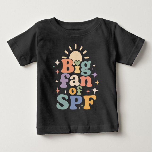 Camiseta Grande fã de Proteção Solar SPF Verão (Frente)
