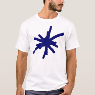 Camiseta Grande Faísca - Azul Naval Profundo