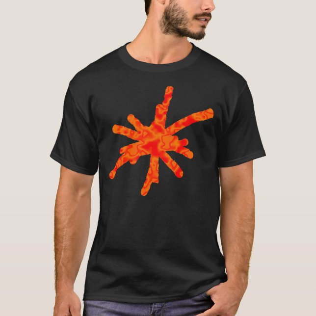 Camiseta Grande Faísca - Rio de Lava (Frente)