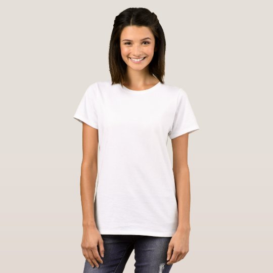 Camiseta Feminina Básica, Branco