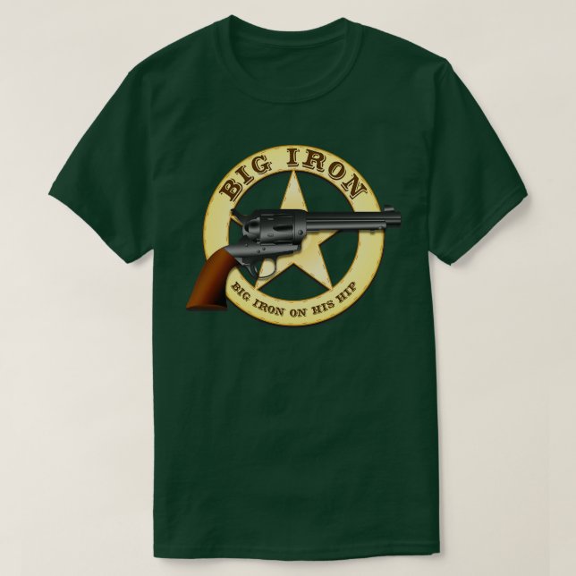 Camiseta Grande Ferro Grande na anca (Frente do Design)