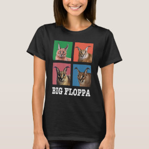 Camiseta Grande Floppa Meme gato Caracal Gato
