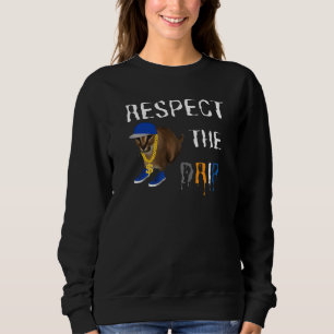 Camiseta Grande Floppa Respeita o Drip Caracal Cat Meme