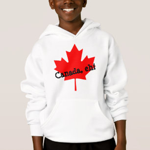 Camiseta Grande Folha de Bordo Vermelha Canadá é!