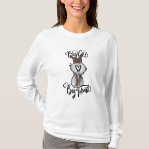 Camiseta Grande Gato Grande Maine Coon Dilute Calico