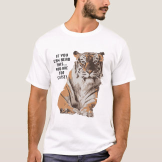 Camiseta Grande Gato Resgate Amanda Tiger Muito Fechado