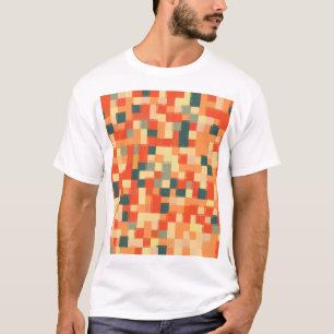 Camiseta Grande Geométrico: Padrão de Abstrato sem costura.
