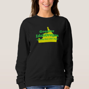 Camiseta Grande Idahoregon Grande Oregon E Maior Ida