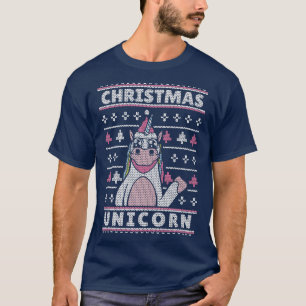 Camiseta Grande Impressão cor-de-rosa Unicorn Febre Doadore