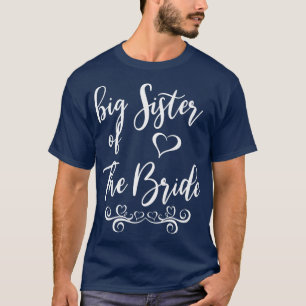 Camiseta Grande Irmã da Noiva e Casamento de Noite