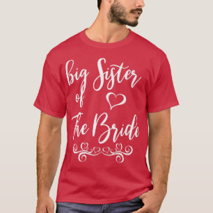 Camiseta Grande Irmã da Noiva e Casamento de Noite