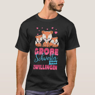 Camiseta Grande Irmã De Zwillingen Fox 2021