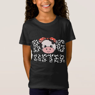 Camiseta Grande Irmã Vaca Fazendo Matança Familiar Engraçad