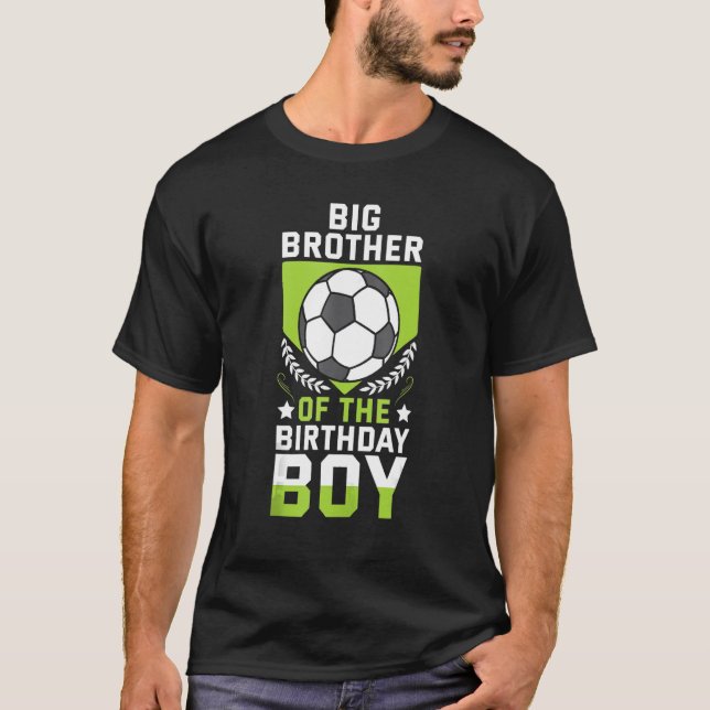 Camiseta Grande Irmão Da Equipe De Jogadores De Futebol Bir (Frente)