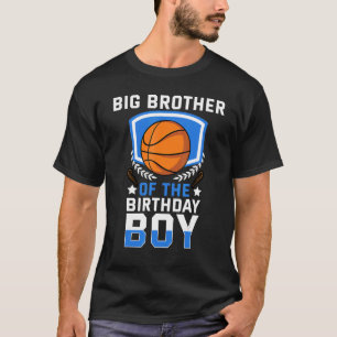 Camiseta Grande Irmão Da Família De Beisebol Do Aniversário