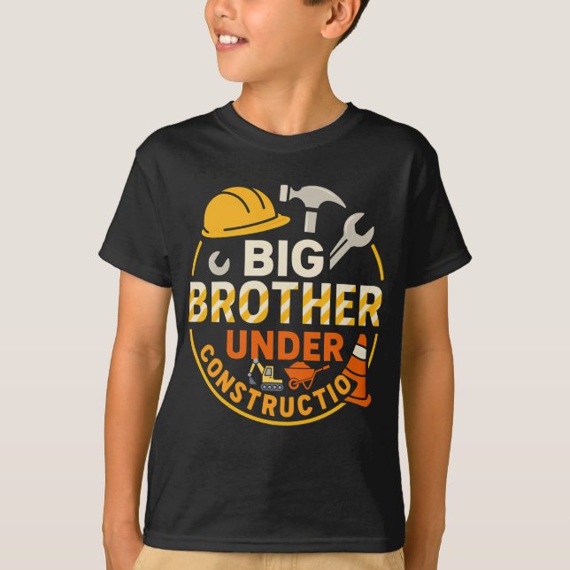 Camiseta Grande Irmão Em Construção (Frente)