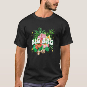 Camiseta Grande Irmão Havaí Festa de Aniversário Família Al