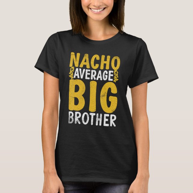 Camiseta Grande Irmão médio machão (Frente)