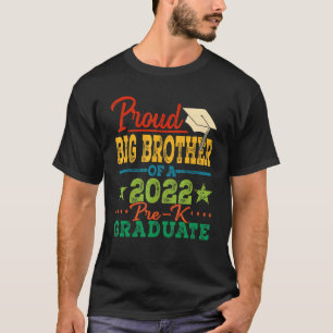 Camiseta Grande Irmão Orgulhoso De Um Graduado Pré-Formando