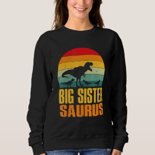 Camiseta Grande Irmãsauro Rex Dinossauro Grande Irmã Saurus