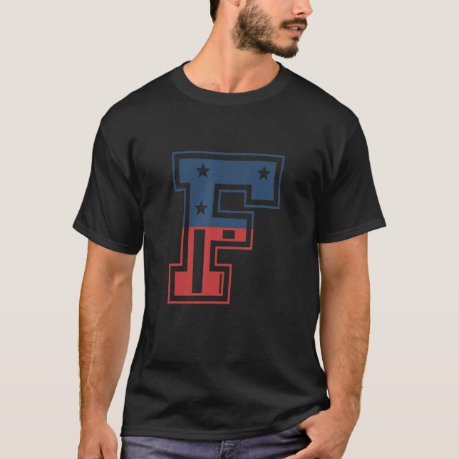 Camiseta Grande letra F (Frente)