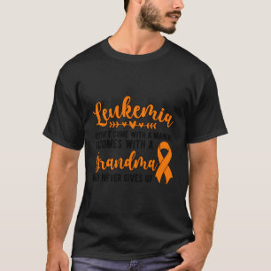 Camiseta Grande Leucemia Avó De Um Grande Guerreiro De Leuc