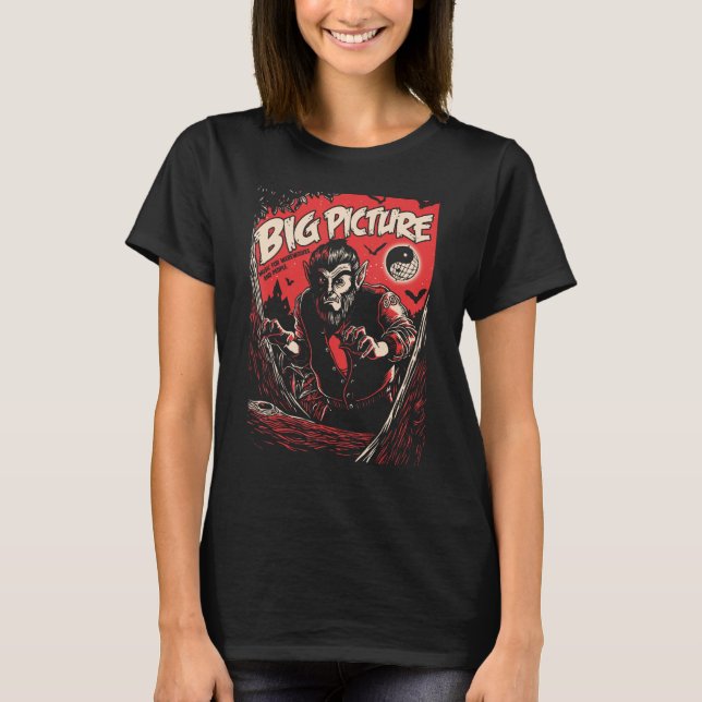 Camiseta Grande Lobisomem (Frente)