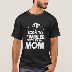 Camiseta Grande Majorette Dança Mãe Garota Dança Baton