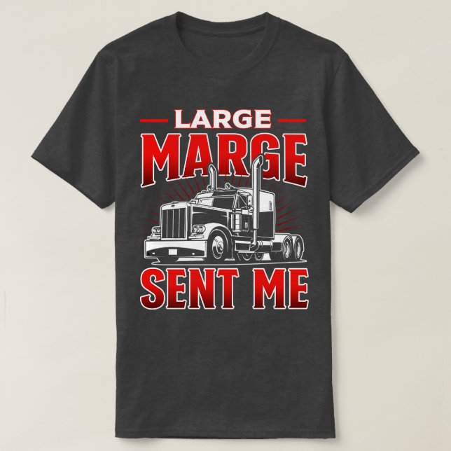 Camiseta Grande Marge Me Enviou (Frente do Design)