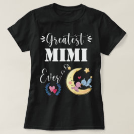 Camiseta Grande Mimi Já Mais Avó Do Tamanho Eu Amo Minha Na