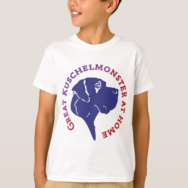 Camiseta Grande Monstro de Abraço (Frente)
