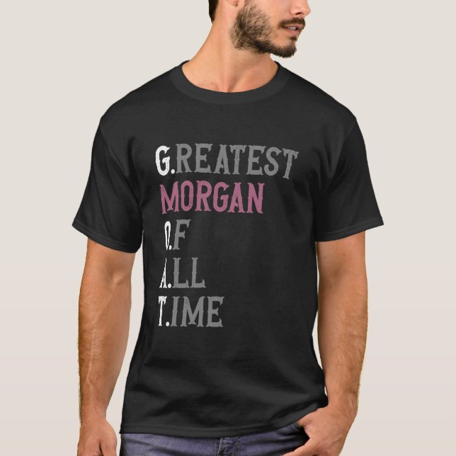 Camiseta Grande Morgan de todos os tempos (Frente)