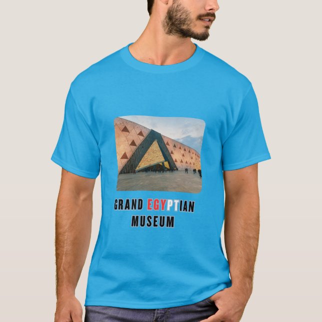 Camiseta Grande Museu Egípcio (Frente)
