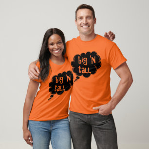 Camiseta grande 'n alta por dalDesign (L-4xl)