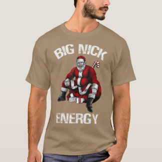 Camiseta Grande Nick Energia Papai Noel Natal