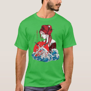 Camiseta Grande onda Kanagawa Japão, Anime150