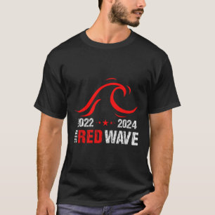 Camiseta Grande Onda Vermelha Republicano Gop Eleição