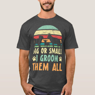 Camiseta Grande Ou Pequeno Eu Os Culpo Todos Estylist Anima