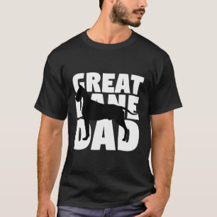 Camiseta Grande Pai de Dane Hoodie Dog Padre Grande Dane Gi