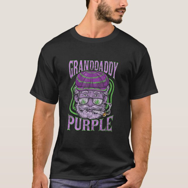 Camiseta Grande Pai Roxo Avô Roxo Estirpe Roxo (Frente)