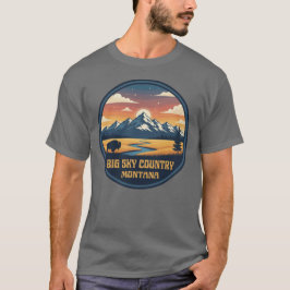 Camiseta Grande País do Céu Montana