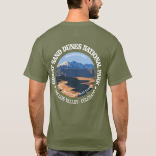 Camiseta Grande parque nacional de dunas de areia