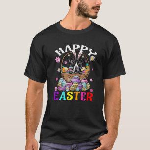 Camiseta Grande Páscoa de Felz pascoa de Cachorro Coelho Ov
