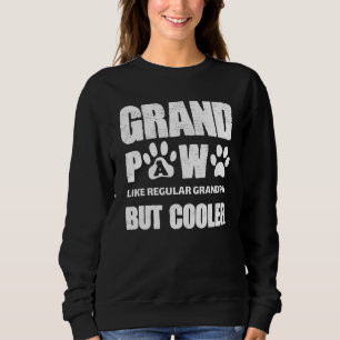 Camiseta Grande Paw Como Vovô Comum Mas Pais Mais Frescos