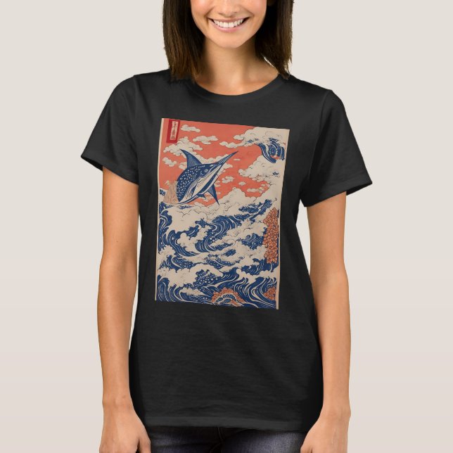 Camiseta Grande Peixe Japonês (Frente)