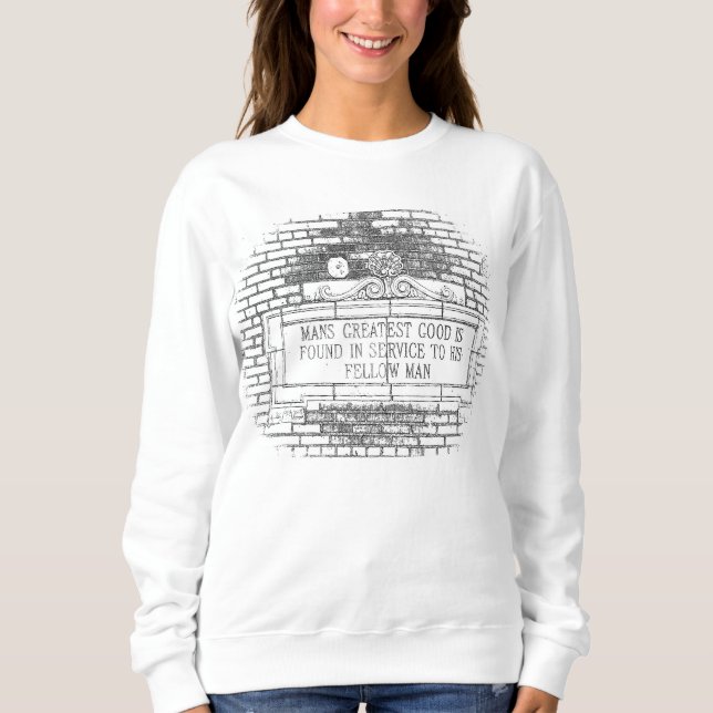 Camiseta Grande Planície De Brick Velho (Frente)
