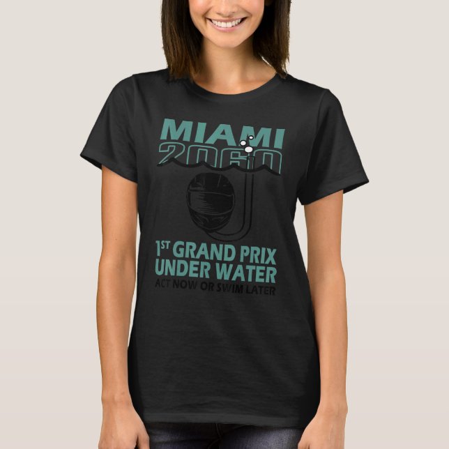 Camiseta Grande Prêmio de Miami 2060 para 1rua (Frente)